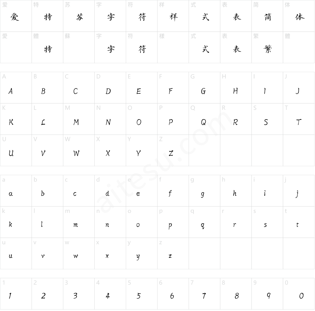 方正字迹-王云翔行楷 简