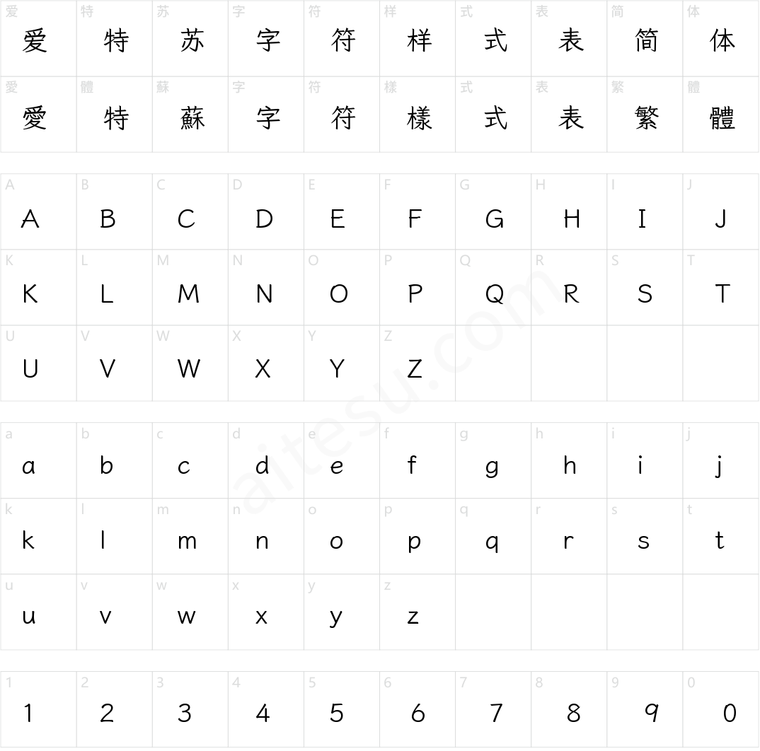 霞鹜文楷 GB