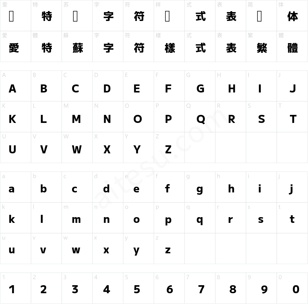 Mplus 1 ExtraBold