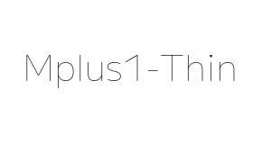 Mplus 1 Thin