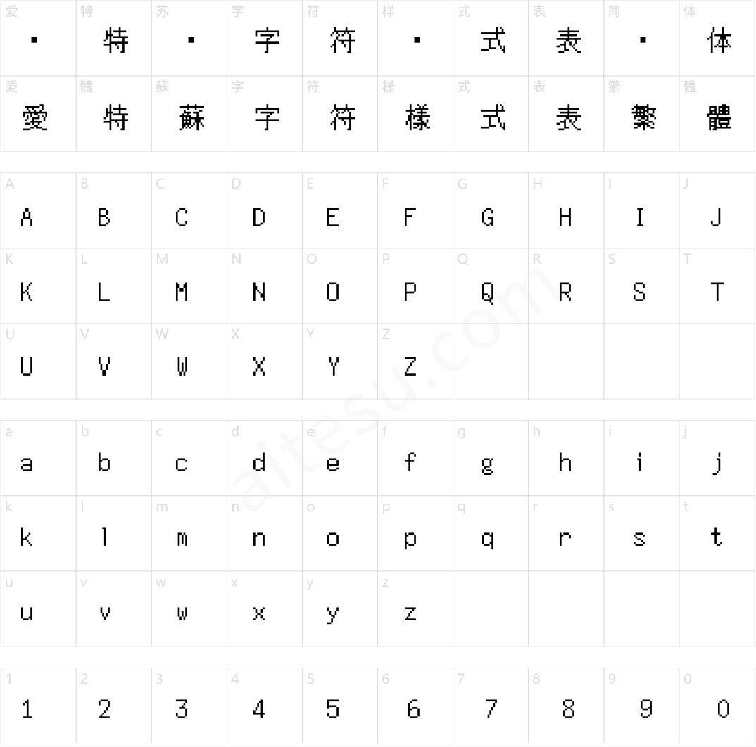 JFドット東雲ゴシック14