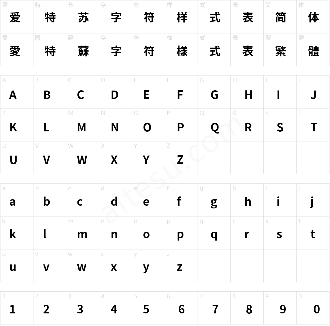 Taipei Sans TC Beta