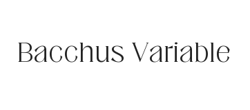 Bacchus Variable