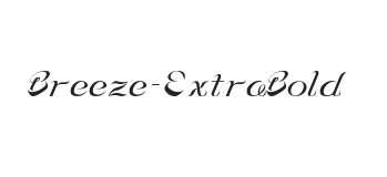 Breeze ExtraBold