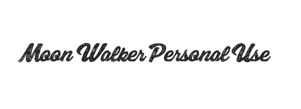 Moon Walker Personal Use