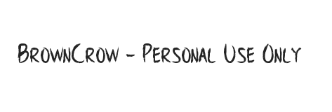 BrownCrow - Personal Use Only